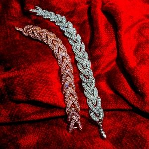 Matching Crystal Bracelets